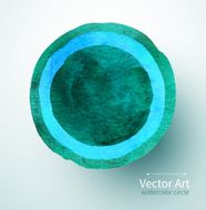 Watercolor circles