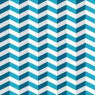 Blue Chevron Seamless Pattern
