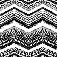 Hand drawn painted seamless pattern Vector illustration N83