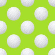 Golf seamless pattern