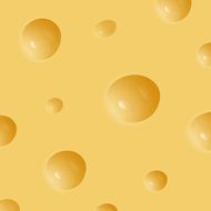 Cheese texture Realistic Vector