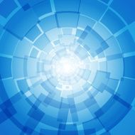 Modern business blue background with rectangles