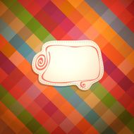 Abstract decorative card