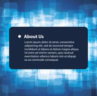 Abstract Background Vector with Label