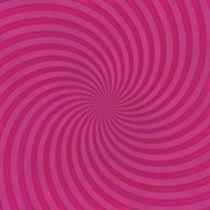 Pink swirl on red background