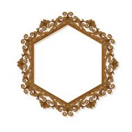 carved frame for picture or photo N4