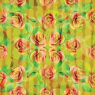 Seamless pattern with roses N137