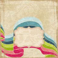 Vintage scratch background with place for text Vector Eps 10 N2