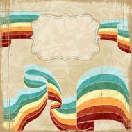 Vintage scratch background with place for text Vector Eps 10 N3