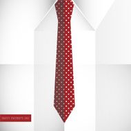 Father&#039;s shirt and tie concept