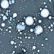 Groovy stained texture on chequered background