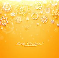 Abstract Christmas background with snowflakes N6