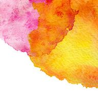 Abstract watercolor painted