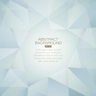 Abstract gray and white background of polygons
