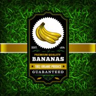 F&amp;B Labels - Bananas