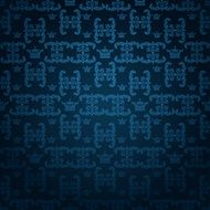 Damask Wallpaper Pattern N253