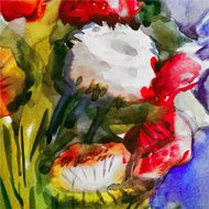 Abstract watercolor background N135