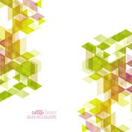 Creative abstract triangle pattern N26