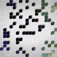 Futuristic geometric background N5