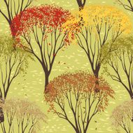 Autumn trees background N2