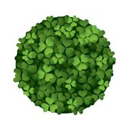 Clover leaves - circle