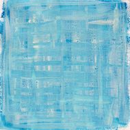 blue and white watercolor abstract with canvas texture
