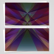 Vector business-card set for your design N152