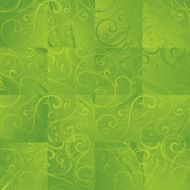 Seamless green wallpaper background
