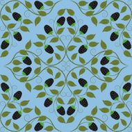 Abstract seamless floral pattern N74