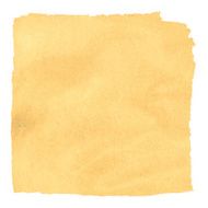 Painted brown watercolor square Design element