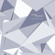 Origami geometric background