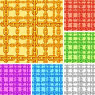 Seamless chain pattern