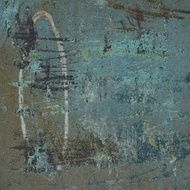 3d abstract grunge blue wall backdrop N2