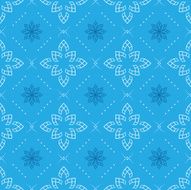 vector blue seamless geometrical pattern