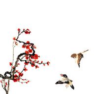 plum bloom and animal N53