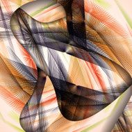 Abstract pattern of lines N120