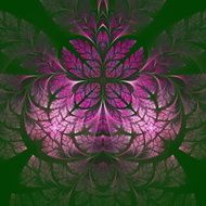 Fabulous fractal pattern Collection - tree foliage