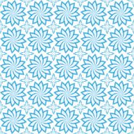 blue geometric seamless texture on white background