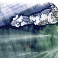 Abstract watercolor background N136