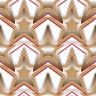 seamless pattern consisting of stars