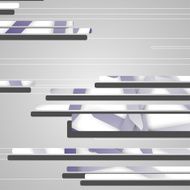 Abstract futuristic geometric shapes N80