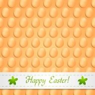 Abstract easter eggs design