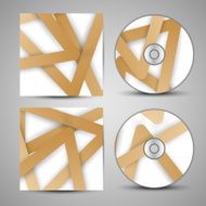 Vector cd cover set for your design N172