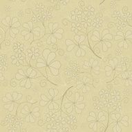 vector seamless pattern with plants