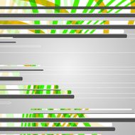 Abstract futuristic geometric shapes N87