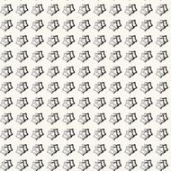 Seamless pattern stylish background N378