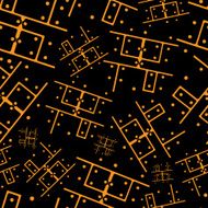 printed circuit board seamless pattern eps10