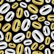 wedding rings pattern eps10