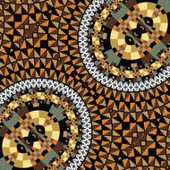 ancient pattern Vector illustration N21