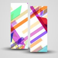 Vector banner set for your design N77